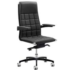 Ergonomischer Bürostuhl Leder Bürodrehstuhl, Sitland, Vega Hit