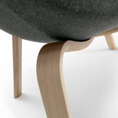 Clubsessel | Loungesessel | Loungemöbel, offecct, Oyster Wood High