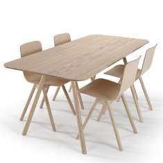 Filigraner Schreibtisch Massivholz Tischplatte, Design Schreibtische massiv | Holz Büro Schreibtische | Massivholz Büromöbel , offecct, Kali