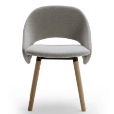 Besucherstuhl grau Besucherstühle Holz Konferenzstuhl Büro Konferenzstühle, offecct, Tailor