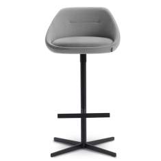 Barstuhl grau offecct, Ezy Barhocker