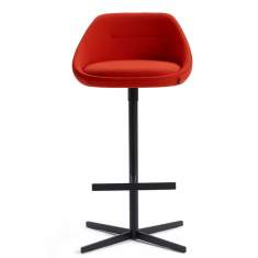 Barstuhl rot offecct, Ezy Barhocker