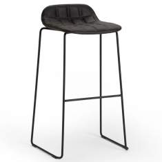 Barstuhl schwarz, offecct, Bop Barhocker