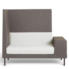 Loungemöbel exklusiv grau Stoff Büro Lounge, offecct, Smallroom Plus