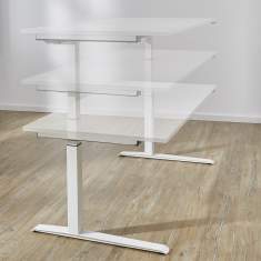 Elektrisch höhenverstellbarer Schreibtisch ergonomische Büromöbel Schreibtische Büro Gesundheit fm Büromöbel, all in one - fm62
höhenverstellbar