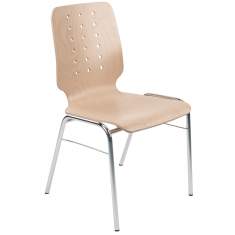 Besucherstuhl Holz Besucherstühle Konferenzstuhl günstig Konferenzstühle Cafeteria Stuhl Nowy Styl, Wing