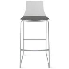 Barstuhl grau Barhocker, Coalesse, Montara650 Hocker