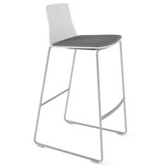 Barstuhl grau Barhocker, Coalesse, Montara650 Hocker