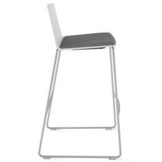 Barstuhl grau Barhocker, Coalesse, Montara650 Hocker
