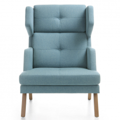 Clubsessel blau Loungemöbel Büro Loungesessel Design profim, October - Sessel