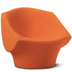 Clubsessel Büro Loungesessel orange Büro Loungemöbel Design, Skandiform, Phaze