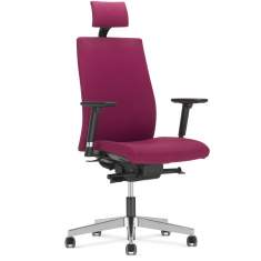Bürostuhl pink Kopfstütze Bürodrehstuhl, Nowy Styl, Intrata