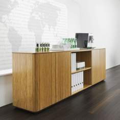 Büroschrank Holz Sideboard Büro, Nowy Styl, eRange