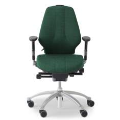 Bürostuhl grün Bürodrehstuhl moderne Bürostühle mit Armlehnen Flokk, RH Logic 300