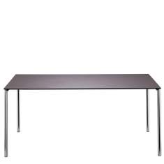 Schwarzer Schreibtisch Design dünne Tischplatte filigrane Schreibtische Design Büromöbel, rosconi, Objektmöbel - 206 | 207