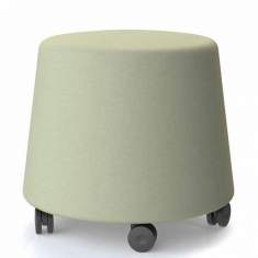 Hocker mit Rollen Polsterhocker Orangebox sully