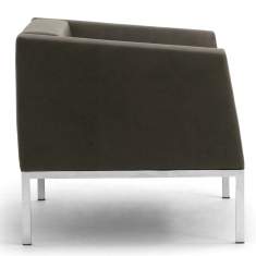 Clubsessel schwarz Loungesessel Sessel Lounge Loungemöbel, fm Büromöbel, Spica