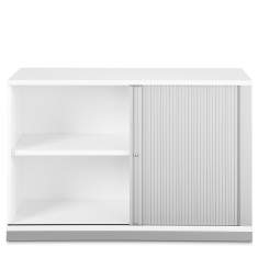 Rolladenschrank weiss Rolladenschränke Sideboard Büro, fm Büromöbel, Endless Querrroladenschrank