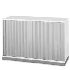 Rolladenschrank weiss Rolladenschränke Sideboard Büro, fm Büromöbel, Endless Querrroladenschrank