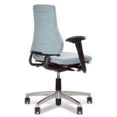 Ergonomischer Bürostuhl mit Armlehnen Bürodrehstuhl ergonomisch Büro grau, BMA-Ergonomics, Axia 2.2