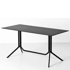 Schwarzer Klapptisch Klapptische Kristalia, Poule