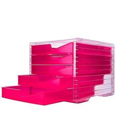 Schubladensysteme | Tischaufsätze/Papier- und CD-Ablagen, styro, styroswingbox NEONline