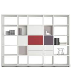 Regalschrank weiß Regalsysteme Büromöbel, werner works, basic view
