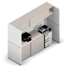 Möbel für Warte und Empfangsbereiche | Mobile Stell/Trennwände | Organisationswände, werner works, R-Modul