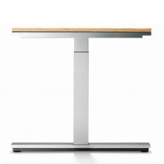 Kleiner Schreibtisch höhenverstellbar ergonomische Büromöbel Schreibtische verstellbar, WINI, WINEA ECO Tischsystem