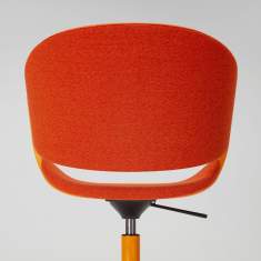 Drehstuhl orange Konferenzstuhl mit Rollen Konferenzstühle, offecct, Phoenix