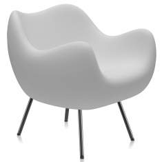 Loungesessel |Design weiß Loungemöbel, VZOR, RM58 Matte