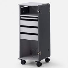 Rollcontainer Metall mobile Bürocontainer Metall, Zemp, Caddy T