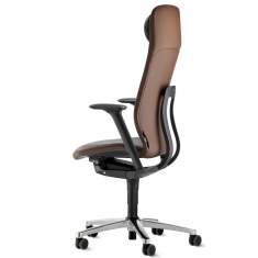 Ergonomischer Bürostuhl Wilkhahn AT mit gepolstertem Sitz und Netzrücken