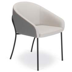 Clubsessel weiß Loungesessel Stoff weiß Loungemöbel offecct, Consist