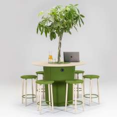 Konferenztische | Möbel für Warte und Empfangsbereiche, offecct, On Point medium/high