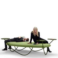 Lounge Sitzmöbel grün Sitzinseln, offecct, Dune