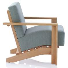 Bürostuhl Lounge Sessel grau Bürosessel Design  Orangebox dench