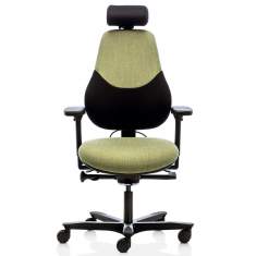 Bürostühle mit Armlehnen Drehstühle Büro grün, Orangebox flo