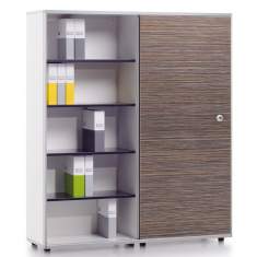 Aktenschrank, Schiebetüren, Holzfront, Sedus, relations