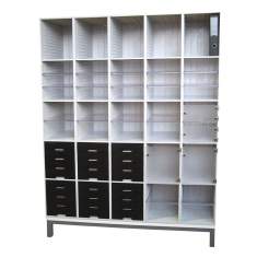 Regalschrank Büro Aktenschrank weiß styro, styromega