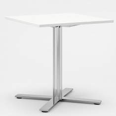 Design Beistelltische weiß Beistelltisch eckig Mensa Tische, Kinnarps, Oberon Beistelltische