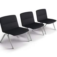Loungesessel Design Büro Loungemöbel schwarz Brunner, A-Lounge