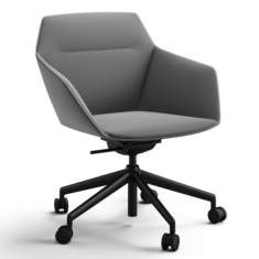 Bürostuhl grau Bürodrehstuhl, Brunner, ray soft Drehstühle