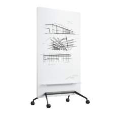 Großes Whiteboard beweglich Büro Wand Whiteboards Rollen Chemikalienschränke, Brunner, team Panel / Wandboard