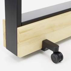 Design Whiteboard Rollen Whiteboards Magnettafel, vitra, Dancing Wall