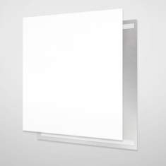 Wand Whiteboard Büro Whiteboards Magnettafel, o+c system - adeco, Whiteboard mit Klett