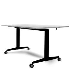 Design Klapptisch fahrbar, Schulungstisch, Klapptische mit Rollen, Echo,