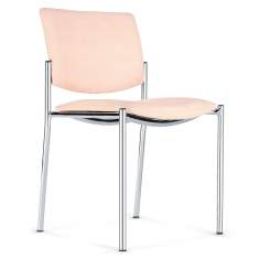 Besucherstuhl rosa Besucherstühle Konferenzstühle Cafeteria/ Mensa Stühle, Nowy Styl, Zen