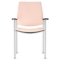 Besucherstuhl rosa Besucherstühle Konferenzstühle Cafeteria/ Mensa Stühle, Nowy Styl, Zen