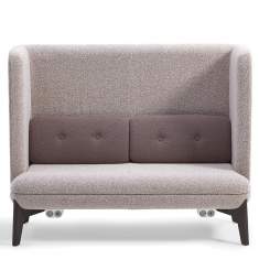 Sofa grau gepolstert Loungesofa Orangebox, Coze